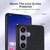 Samsung Galaxy S25 Ultra 5G Retro Skin-feel Ring Card Wallet Phone Case - Black