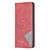 Samsung Galaxy S25 Ultra 5G Rhombus Texture Magnetic Leather Phone Case - Red
