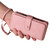 Samsung Galaxy S25 Ultra 5G Skin Feel Multi Card Slots Zipper Wallet Leather Phone Case - Pink
