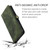 Samsung Galaxy S25 Ultra 5G Skin Feel Totem Embossed Leather Phone Case - Deep Green