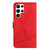 Samsung Galaxy S25 Ultra 5G Skin-feel Stitching Leather Phone Case - Red