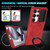 Samsung Galaxy S25 Ultra 5G Sliding Camshield MagSafe Holder TPU Hybrid PC Phone Case - Red