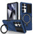 Samsung Galaxy S25 Ultra 5G Sliding Camshield MagSafe Holder TPU Hybrid PC Phone Case - Royal Blue