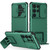 Samsung Galaxy S25 Ultra 5G Stereoscopic Holder Sliding Camshield Phone Case - Green