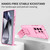 Samsung Galaxy S25 Ultra 5G Stereoscopic Holder Sliding Camshield Phone Case - Pink