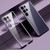 Samsung Galaxy S25 Ultra 5G SULADA Electroplating TPU Transparent Phone Case - Purple