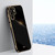 Samsung Galaxy S25 Ultra 5G XINLI Straight 6D Plating Gold Edge TPU Phone Case - Black