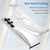 Samsung Galaxy S25 Ultra MagSafe Frosted Translucent TPU + PC Full Coverage Phone Case - White