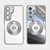 Samsung Galaxy S25+ 5G 360 Holder MagSafe Acrylic Hybrid TPU Phone Case - Grey