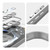 Samsung Galaxy S25+ 5G 360 Holder MagSafe Acrylic Hybrid TPU Phone Case - Grey