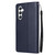 Samsung Galaxy S25+ 5G 3-Card Slots Multifunctional Leather Phone Case - Blue