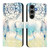 Samsung Galaxy S25+ 5G 3D Painting Horizontal Flip Leather Phone Case - Dream Wind Chimes
