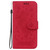 Samsung Galaxy S25+ 5G Butterfly Rose Embossed Leather Phone Case - Red
