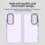 Samsung Galaxy S25+ 5G Candy PC Hybrid TPU Shockproof Phone Case - Purple