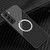 Samsung Galaxy S25+ 5G Carbon Fiber Texture MagSafe Magnetic Phone Case - Black Silver