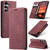 Samsung Galaxy S25+ 5G CaseMe 013 Multifunctional Horizontal Flip Leather Phone Case - Red