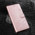 Samsung Galaxy S25+ 5G Cat and Bee Embossed Flip Leather Phone Case - Rose Gold