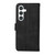 Samsung Galaxy S25+ 5G Classic Calf Texture Flip Leather Phone Case - Black