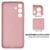 Samsung Galaxy S25+ 5G Color Liquid Silicone Phone Case - Pink