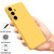 Samsung Galaxy S25+ 5G Color Liquid Silicone Phone Case - Yellow