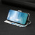 Samsung Galaxy S25+ 5G Colored Drawing Marble Pattern Leather Phone Case - Little Blue Butterflies