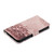 Samsung Galaxy S25+ 5G Colored Drawing Marble Pattern Leather Phone Case - Rose Gold Samsung Galaxy S25+ 5G Colored Drawing Marble Pattern Leather Phone Case - Rose Gold