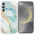 Samsung Galaxy S25+ 5G Colorful Painting Pattern TPU Phone Case - Marble