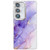 Samsung Galaxy S25+ 5G Electroplated Marble Texture Phone Case - Purple M3