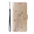 Samsung Galaxy S25+ 5G Embossed Butterfly Flowers Leather Phone Case - Gold Samsung Galaxy S25+ 5G Embossed Butterfly Flowers Leather Phone Case - Gold