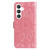 Samsung Galaxy S25+ 5G Embossed Sunflower Leather Phone Case - Rose Gold