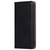 Samsung Galaxy S25+ 5G Gloss Oil Solid Color Magnetic Leather Phone Case - Black