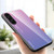 Samsung Galaxy S25+ 5G Gradient Color Glass Phone Case - Pink Purple Samsung Galaxy S25+ 5G Gradient Color Glass Phone Case - Pink Purple
