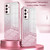 Samsung Galaxy S25+ 5G Gradient Glitter Powder Electroplated Phone Case - Pink