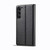 Samsung Galaxy S25+ 5G LC.IMEEKE Carbon Fiber Leather Phone Case - Vertical Black