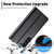 Samsung Galaxy S25+ 5G LC.IMEEKE Carbon Fiber Leather Phone Case - Vertical Black
