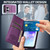 Samsung Galaxy S25+ 5G LC.IMEEKE L1 Series Frosted Fine Texture PU Phone Case - Purple