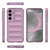 Samsung Galaxy S25+ 5G Magic Shield TPU + Flannel Phone Case - Purple