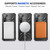 Samsung Galaxy S25+ 5G MagSafe Magnetic Shockproof Phone Case with Ring Holder - Black