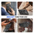 Samsung Galaxy S25+ 5G MagSafe Magnetic Shockproof Phone Case with Ring Holder - Black