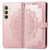Samsung Galaxy S25+ 5G Mandala Flower Embossed Leather Phone Case - Rose Gold Samsung Galaxy S25+ 5G Mandala Flower Embossed Leather Phone Case - Rose Gold