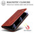 Samsung Galaxy S25+ 5G Oil Wax Crazy Horse Texture Leather Phone Case - Brown