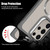 Samsung Galaxy S25+ 5G Plated CD Texture MagSafe Acrylic Hybrid TPU Phone Case - Black