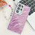 Samsung Galaxy S25+ 5G Plating Glitter Texture Chain Wristband TPU Phone Case with Lens Film - Pink Feather Yarn