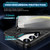 Samsung Galaxy S25+ 5G Ring Holder Carbon Fiber PC Hybrid TPU Phone Case - Black Samsung Galaxy S25+ 5G Ring Holder Carbon Fiber PC Hybrid TPU Phone Case - Black