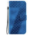 Samsung Galaxy S25+ 5G Seven-shaped Embossed Leather Phone Case - Blue