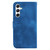 Samsung Galaxy S25+ 5G Seven-shaped Embossed Leather Phone Case - Blue