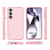 Samsung Galaxy S25+ 5G Shockproof Terminator Glitter Powder Phone Case - Pink