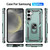 Samsung Galaxy S25+ 5G Shockproof TPU + PC Phone Case - Dark Green
