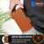 Samsung Galaxy S25+ 5G Side Buckle RFID Anti-theft Leather Phone Case - Brown
