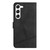 Samsung Galaxy S25+ 5G Skin-feel Stitching Leather Phone Case - Black